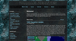 Desktop Screenshot of parallelrealities.co.uk